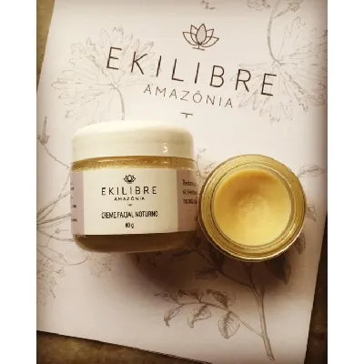 Já conhece o poderoso Creme Facial Noturno da Ekilibre Amazônia?