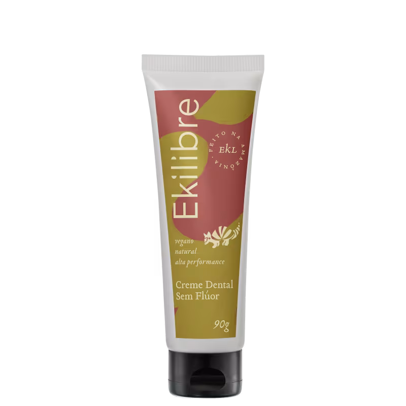 Creme Dental Sem Flúor 90g – Ekilibre Amazônia