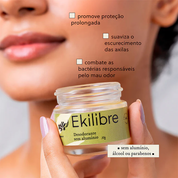 Combo 03 Desodorantes Sem Alumínio - 30g