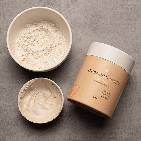 Argila Branca Calm Mask 100% Natural