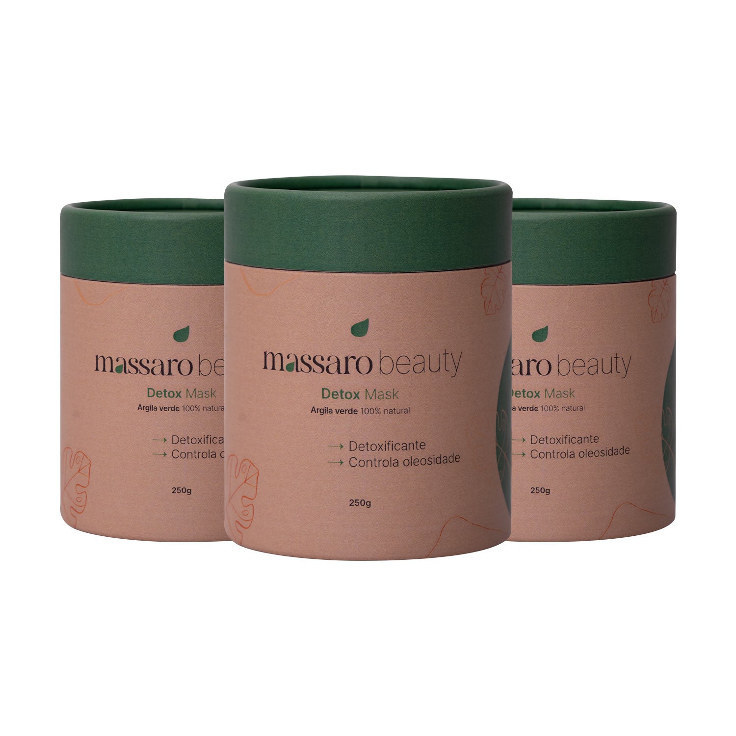 Combo 03 Argilas Verde Detox Mask