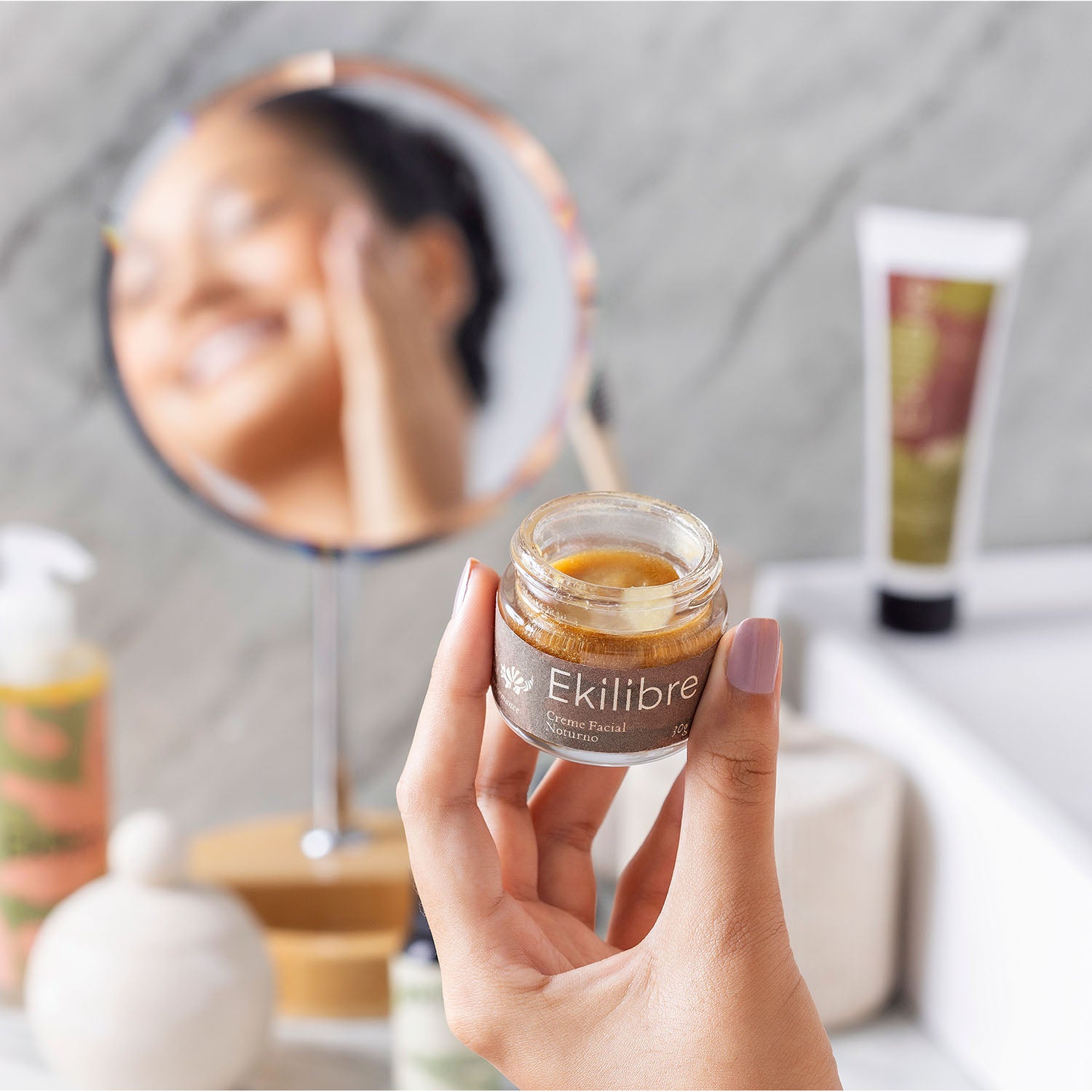 Creme Facial Noturno Natural 30g - Ekilibre Amazônia