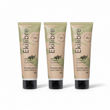 Combo 03 Protetores Solares Físicos Veganos Naturais FPUVA 28 – FPS 30 – 90g