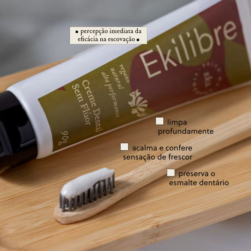 Creme Dental Sem Flúor - 90g